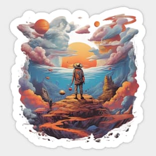 The Lost Traveler Sticker